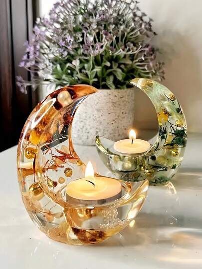 Charolas decorativas realizadas en resina